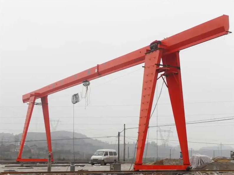 河南洛陽湯總成功購買MH10T-22.5m H=6m單梁門式起重機(jī)